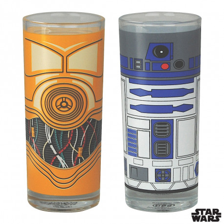 Les verres droides star wars