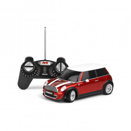 Image de la mini cooper rouge télécommandée