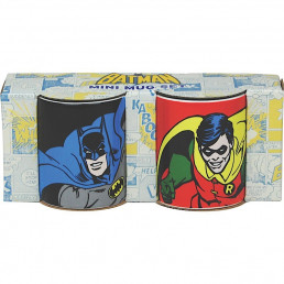 Tasses à Expresso Batman et Robin