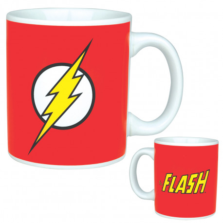 Mug Justice League à l'effigie de Flash, couleur rouge