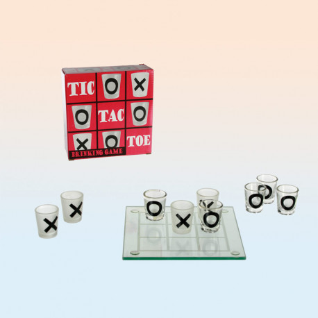 JEU À BOIRE TIC TAC TOE