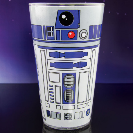 Clin d’œil au droïde R2-D2, ce maxi verre Star Wars d’un demi-litre va vous faire pencher du bon côté de la Force