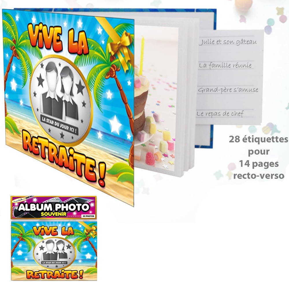 Album Photo Original Et Personnalisable Pour Depart En Retraite Sur Logeekdesign Album Photo Original Et Personnalisable Pour Depart En Retraite Sur Logeekdesign