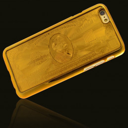 Coque Gold iPhone 6 - 1000 Dollars
