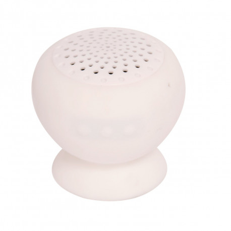 Photo du haut parleur bluetooth blanc