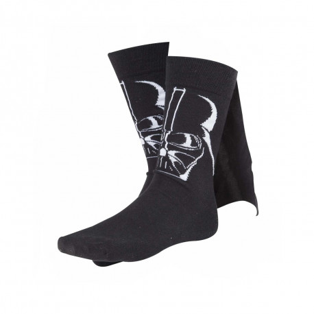 Chaussettes avec cape intégrée à l'effigie de Dark Vador dans Star Wars