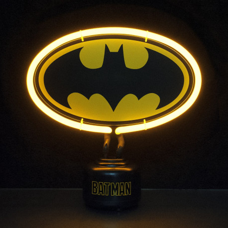 Cette lampe néon Batman logo est le cadeau parfait résolument geek qu’il vous faut