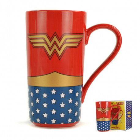 Tasse géante en céramique à l'effigie de Wonder Woman