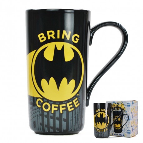 cette chouette tasse géante Batman chauve-souris en céramique 