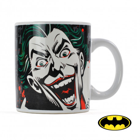 Retrouvez l’univers du terrifiant Joker en adoptant ce mug en céramique hautement geek