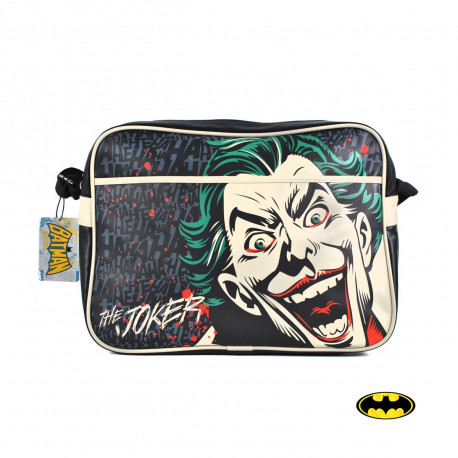 Retrouvez l’univers du terrifiant Joker en adoptant ce sac à bandoulière hautement geek