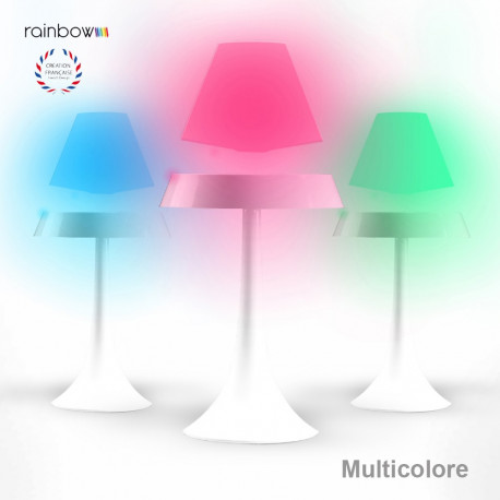 Une lampe en lévitation althuria rainbow