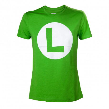 Mettez-vous dans la peau du petit plombier à la salopette verte en enfilant ce t-shirt Luigi simple mais ultra looké