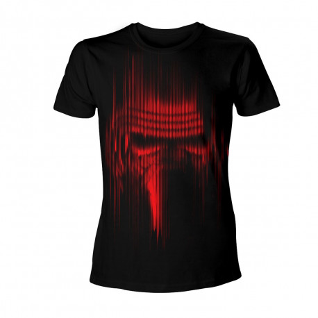 Photo du tshirt Kylo Ren lignes rouges