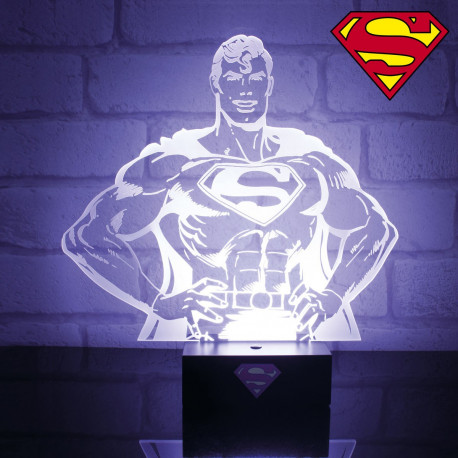 Photo de la lampe buste Superman