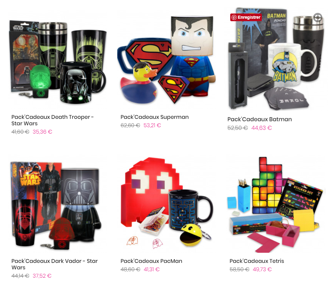 cadeaux homme geek - cadeau geek - idees cadeaux geek