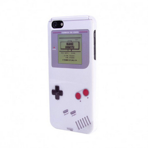 COQUE IPHONE GAMEBOY BLANCHE