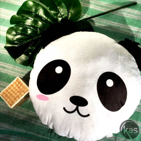 Coussin Peluche Panda