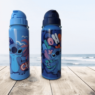 Gourde Stitch Disney 550 ml Aluminium Chill Aloha